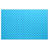Blauw Fleur-de-lis Patroonontwerp Stof (Yard (91,4 cm))