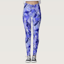 Blauw Floral design