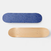 Blauw Floral Skateboard (Horizontaal)