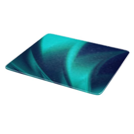 Blauw Flush Glass Snijplank (Hoek)