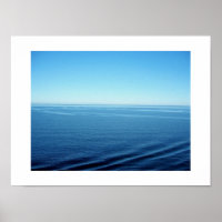 Blauw Fluweel Pacific Ocean Kleur Fotografie