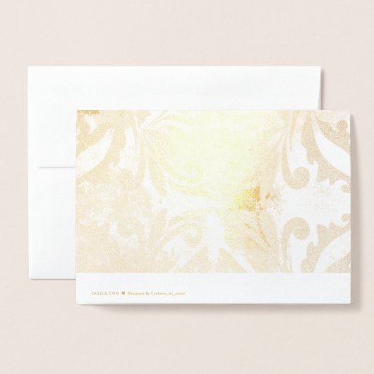 blauw folie kaarten (Met envelop)