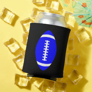 Blauw Football Van Game Day Beer Can Koozie