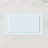 Blauw Formele Plaats Kaarten Plaatskaartje (Achterkant)