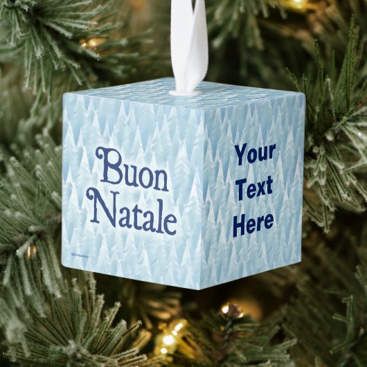 Blauw fractaal bos - Buon Natale Decoratie (Boom)