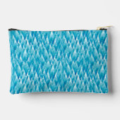 Blauw fractaal bos etui (Achterkant)