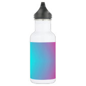 Blauw fractal met roze tinten waterfles (Rechts)