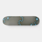 Blauw - Fractal Skateboard (Horizontaal)