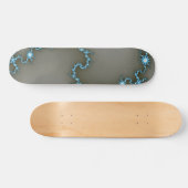 Blauw - Fractal Skateboard (Horizontaal)