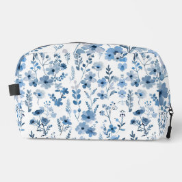 Blauw Frans Bloemen Toiletries Toilettasje