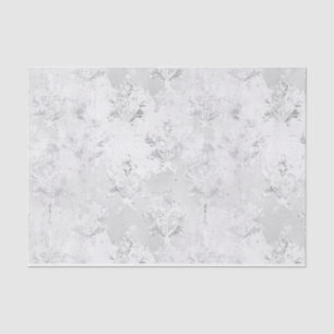 blauw Frans bloemmotief Tissuepapier