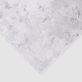  blauw Frans bloemmotief Tissuepapier (Detail)