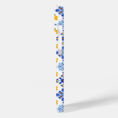 Blauw Frans land lemone patroon Case-Mate iPhone Case (Achterkant / Links)