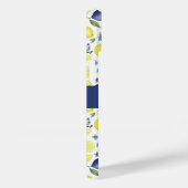 Blauw Frans Land Lemonenpatroon Naam Case-Mate iPhone Case (Achterkant / Rechts)