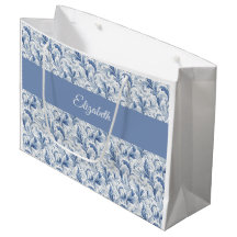 Blauw Frans land toile patroon naam