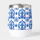 Blauw Frans Toile patroon (Voorkant)