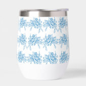 Blauw Frans Toile-patroon (Links)