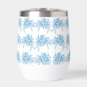 Blauw Frans Toile-patroon (Voorkant)