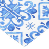 Blauw Frans Toile patroon Tafelkleed (Gekanteld)