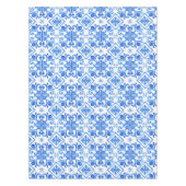 Blauw Frans Toile patroon Tafelkleed (Voorkant)