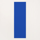 Blauw Frans Toile Patroon Yogamat (Achterkant)