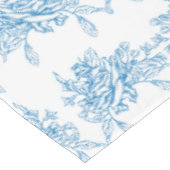 Blauw Frans Toilepatroon Tafelkleed (Gekanteld)