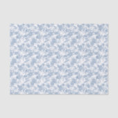 Blauw Frans Tole de Jouy Tissuepapier (Voorkant)