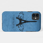 Blauw  Frans Vlaanderen Case-Mate iPhone Case (Achterkant (horizontaal))