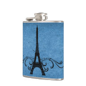 Blauw Frans Vlaanderen Heupfles (Links)