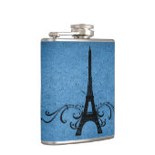 Blauw Frans Vlaanderen Heupfles (Rechts)