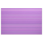 Blauw, Fuchsia en Beige Striped/Lined Pattern Stof (Fat Quarter)