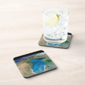 Blauw fytoplankton bloeit in het zwarte Zee Bier Onderzetter (Rechterzijde)