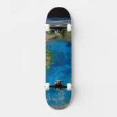 Blauw fytoplankton bloeit in het zwarte Zee Persoonlijk Skateboard (Voorkant)