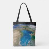 Blauw fytoplankton bloeit in het zwarte Zee Tote Bag (Achterkant)