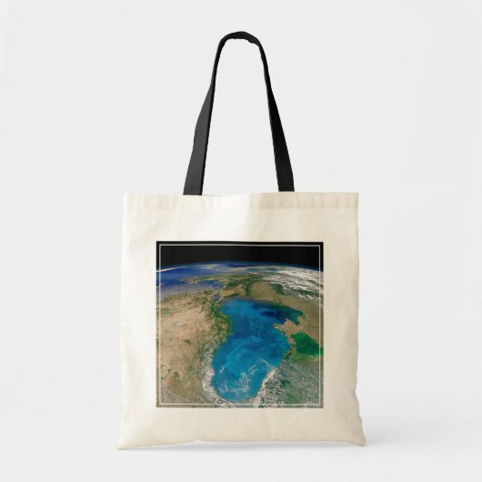 Blauw fytoplankton bloeit in het zwarte Zee Tote Bag (Voorkant)