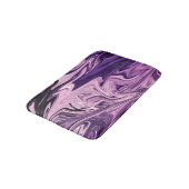 Blauw galaxpatroon badmat (Gekanteld)
