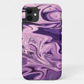 Blauw galaxpatroon Case-Mate iPhone case (Achterkant)