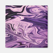 Blauw galaxpatroon magneet (Voorkant)