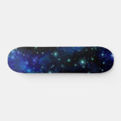 blauw galaxy skateboard (Horizontaal)