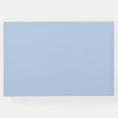 Blauw gastboek gastenboek (Achterkant)