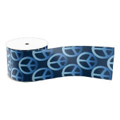Blauw gebondenheid grosgrain lint (Spoel)