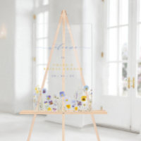 Blauw & Geel Bruidsboeket Bruiloft Ontvangst