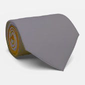 blauw, geel en grijs stropdas (Opgerold)