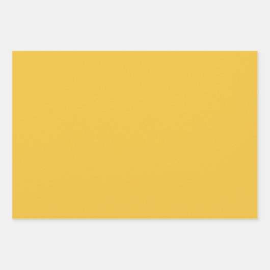 Blauw, geel en wit poka dots ompakken papier inpakpapier vel (Voorkant 3)