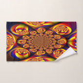 Blauw, Geel, Goud Mini Sferen Bad Handdoek (Handdoek)