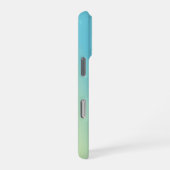 Blauw Geel Groen Gradiënt iPhone Hoesje (Rechterkant)