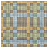 Blauw geel groen Tartanpleidooi Patroon Stof (Close Up)