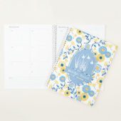 Blauw & Geel Laurentiaans Bloemstuk Aangepaste Naa Planner (Display)