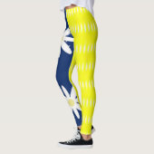 Blauw & Geel Leggings Lang (Links)