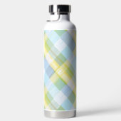 BLAUW & GEEL PAASSE STREEPPATROON WATERFLES (Rechts)